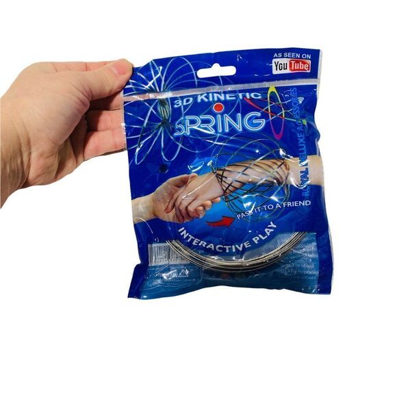 New Digital Energy Kinetic Educational Spring Toy - Multi Sensory Interactive 3D - Picture 6 of 6
